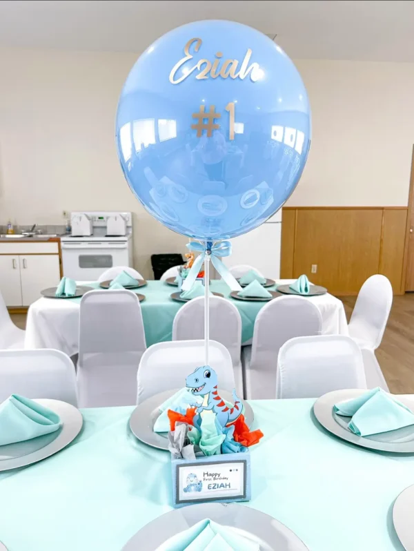 Table Top Balloon Centerpieces