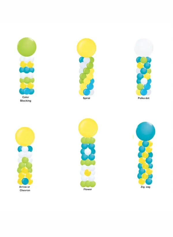 Balloon Columns – 6ft